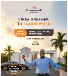 Residential Land For Sale Victoria Garden City Lekki Lagos