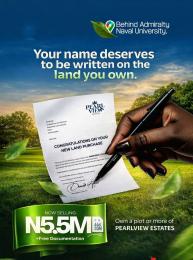 Residential Land For Sale Pearl View Estate Asaba Delta