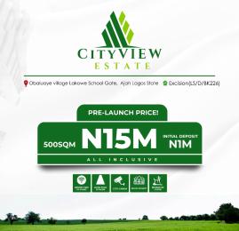 Residential Land For Sale City View Estate, Obaluaye Village, Lakowe School Gate, Ajah, Lagos State Lakowe Ajah Lagos