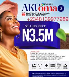 Mixed use Land For Sale Akuoma Estate Phase 2 Nkanu East Enugu