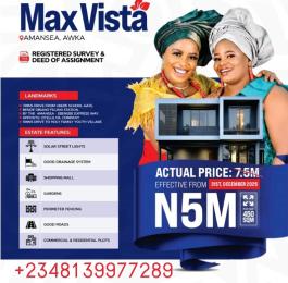 Residential Land For Sale Max Vista Estate, Amansea Awka South Anambra