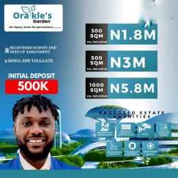 Land For Sale Orakel Garden, Isiwo, Epe/ijebu Ode Express Way Epe Lagos