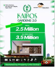 Mixed use Land For Sale Kairos Garden 2.0 Odo Lofa Isiwo Close To Epe Toll Gate Ijebu Ode Ogun