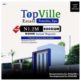 Land For Sale Top Ville Estate, Tomoba. Epe Lagos