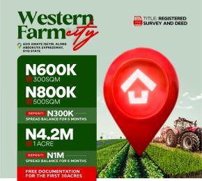 Mixed use Land For Sale Western Farm City Ado Awaye Iseyin Along Abeokuta Expressway Ibadan Oyo Mixed use Land For Sale Western Farm City Ado Awaye Iseyin Along Abeokuta Expressway Ibadan Oyo