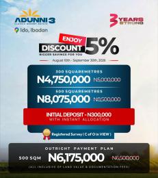 Residential Land For Sale Adunni Classic Resort Estate Phase 3* Ido Ibadan Oyo