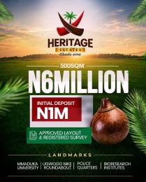 Land For Sale Heritage Estate Obodo Oma Enugu Area 
