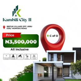Residential Land For Sale Kambilicity 2, Ibefun Village Off Ijebu Ode/ikorodu Road Lagos Extension Ogun