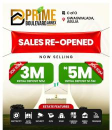 Land For Sale Prime Boulevard, Annex Gwagwalada Abuja Phase 4 