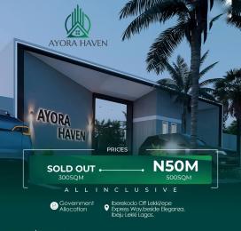 Land For Sale Ayora Haven, Iberekodo, Off Lekki/epe Expressway, Beside Eleganza, Ibeju Lekki, Lagos. Iberekodo Ibeju-Lekki Lagos