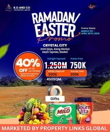 Residential Land For Sale Crystal City Estate Located At Imini Ijaiye, Along Moniya Iseyin Expressway Ibadan Oyo Residential Land For Sale Crystal City Estate Located At Imini Ijaiye, Along Moniya Iseyin Expressway Ibadan Oyo