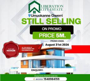 Mixed use Land For Sale God District, Umuokanne Owerri Imo
