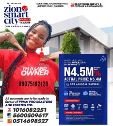Land For Sale Jonathan Bypass, Airport Road Calabar Calabar Cross River Land For Sale Jonathan Bypass, Airport Road Calabar Calabar Cross River