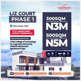 Residential Land For Sale Liz Court Estate Phase 1 Oke Iraye Close To Augustine University Epe Lagos