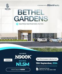 Mixed use Land For Sale Bethel Gardens, Moniya Iseyin Road, Ijaiye Orile Ibadan Oyo Mixed use Land For Sale Bethel Gardens, Moniya Iseyin Road, Ijaiye Orile Ibadan Oyo