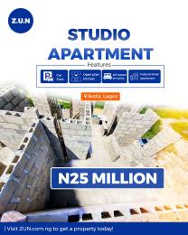 1 bedroom Maisonette For Sale Few Drive From Mega Chicken Ikota. Ikota Lekki Lagos