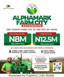 Residential Land For Sale Alphamark Farm City Is Located In Omu, Odogbolu Odogbolu Ogun Residential Land For Sale Alphamark Farm City Is Located In Omu, Odogbolu Odogbolu Ogun