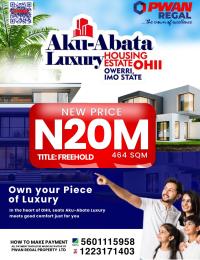 Residential Land For Sale Ohii Owerri Imo