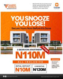 3 bedroom Block Of Flats For Sale Oranje Apartments, Atlantic Nominee Layout,general Paint Busstop, Abraham Adesanya Ajah Lagos