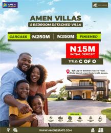 5 bedroom Detached Duplex For Sale Amen Gardens, Off Lagos Calabash Coastal Road, Eleko Ibeju-Lekki Lagos