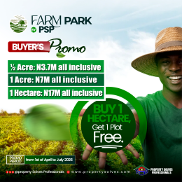 Commercial Property For Sale Farm Park Estate, Idiru Via Imaka 10 Minutes From Epe Ijebu Ode Tollgate Ijebu Ode Ogun