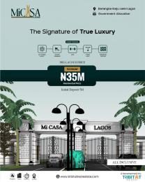 Mixed use Land For Sale Mi Casa Lagos Eleran Igbe Ibeju-Lekki Lagos