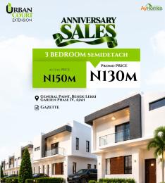 3 bedroom Semi detached Duplex For Sale Lekki Garden Phase Iv, Ajah Lekki Gardens Estate Ajah Lagos