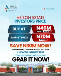 Land For Sale Arizon Estate Eleko Idera Scheme Ibeju Lekki Eleko Ibeju-Lekki Lagos
