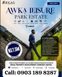 Mixed use Land For Sale Awka South Anambra