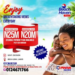 Mixed use Land For Sale Beach Haven Estate Close To Lacapaign Tropicana Akodo Ise Ibeju-Lekki Lagos