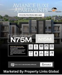 2 bedroom Mini Flat For Sale Aviance Luxe Apartments Opposite Lagos Business School, University View Estate, Abraham Adesanya Ajah Lagos