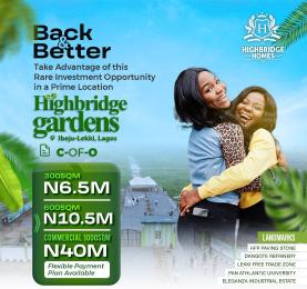 Land For Sale High Bridge Estate Ibeju-Lekki Lagos
