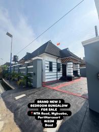 3 bedroom Detached Bungalow For Sale Nta Road, Mgbuoba, Portharcourt Port Harcourt Rivers
