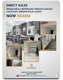 4 bedroom Terrace For Sale By Mrs Filling Station Oregun Ikeja Lagos