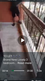3 bedroom Block Of Flats For Rent Hossana Estate Ago Palace Isolo Lagos
