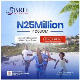 Residential Land For Sale Medallion Crescent /new Coastal Road Ibeju-Lekki Lagos