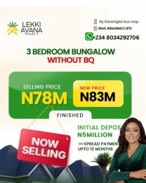 4 bedroom Bungalow For Sale Elerangbe Eleran Igbe Ibeju-Lekki Lagos