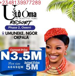 Residential Land For Sale Ulo Oma Resort, Phase 2, Umuneke Ngor-Okpala Imo