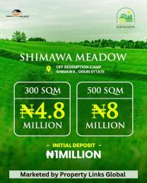 Residential Land For Sale Shimawa Town, Very Close To Redemption Camp Ogun area  Residential Land For Sale Shimawa Town, Very Close To Redemption Camp Ogun area
