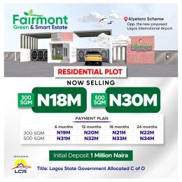 Residential Land For Sale Fairmont Green And Smart Estate Close To Alaro City. Eleko Ibeju-Lekki Lagos