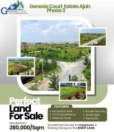 Residential Land For Sale Genesis Court Phase 3 Abraham Adesanya Abraham Adesanya Ajah Lagos