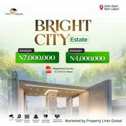 Residential Land For Sale Bright City Estate At Odo Egiri Epe Lagos Residential Land For Sale Bright City Estate At Odo Egiri Epe Lagos