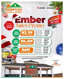 Residential Land For Sale Mowe Ofada Ogun area 