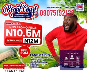 Land For Sale Okegelu Ibeju Lekki Free Trade Zone Ibeju-Lekki Lagos