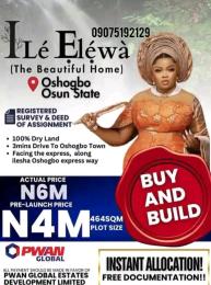 Land For Sale Close To Town Osogbo Osun Land For Sale Close To Town Osogbo Osun