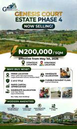 Residential Land For Sale Genesis Court 4, Sangotedo, Lekki Sangotedo Ajah Lagos