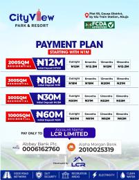 Land For Sale City View Park & Resort, Gousa District, Abuja Abuja Phase 1 