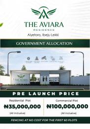 Residential Land For Sale The Aviara Residence – Aiyetoro* Ibeju-Lekki Lagos