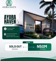 Residential Land For Sale Ayora Heaven, Off Lekki/epe Express Way, Beside Eleganza, Ibeju Lekki Lagos. Iberekodo Ibeju-Lekki Lagos