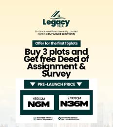 Residential Land For Sale The Legacy Villa Estate Soronnadi Off Avu Obosima Road Close To Doctors Association Estate Owerri Imo